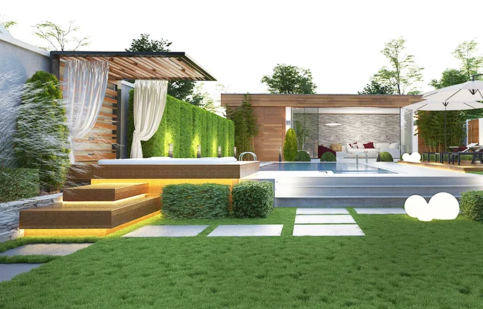 تنسيق حدائق 